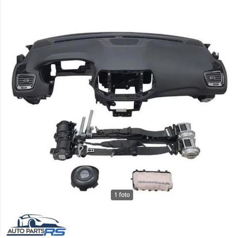 Dashboard + Airbags + Veiligheidsgordels Jeep compas, Auto-onderdelen, Dashboard en Schakelaars, Gereviseerd, Jeep, Verzenden