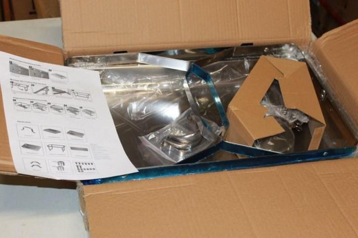 shaving dish zilver xl, Diversen, Rommelmarktspullen