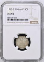Finland. 50 Pennia 1915 - NGC MS65