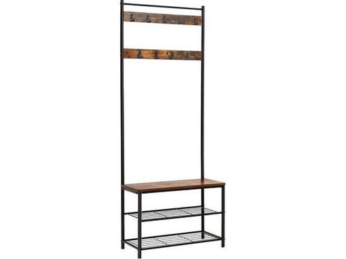 Veiling - iBella Living kapstok met schoenenrek en Bank, Huis en Inrichting, Woonaccessoires | Kapstokken, Nieuw