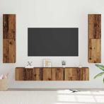 vidaXL Tv-meubelset 7 pcs Oud hout 60 x 30 x 30 cm Bewerkt, Verzenden, Nieuw, 50 tot 100 cm, Minder dan 100 cm
