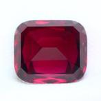 Rood Rhodoliet - 4.81 ct - nternational Colored Gemstone, Nieuw