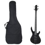 vidaXL Basgitaar voor beginners elektrisch met tas 4/4 46, Verzenden, Nieuw