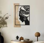 WANDPANEEL TRIBAL IJZER EN HOUT CM 53X2X80, Huis en Inrichting, Woonaccessoires | Overige, Ophalen of Verzenden, Nieuw