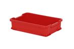 Stapelbak 600x400xH145mm gesloten rood, Ophalen of Verzenden, Nieuw