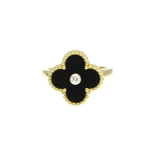 Van Cleef & Arpels - Ring - Alhambra - 18 karaat Geel goud, Sieraden, Tassen en Uiterlijk, Antieke sieraden