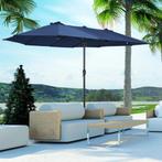 TRUUSK Parasol Tuinparasol Marktparasol Dubbele Parasol Terr, Tuin en Terras, Parasols, Verzenden, Nieuw