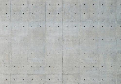 Beton fotobehang betonplaten, Huis en Inrichting, Stoffering | Behang, Verzenden