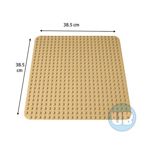 Grote bouwplaat zand – 38,5 x 38,5 cm, Kinderen en Baby's, Speelgoed | Duplo en Lego, Nieuw, Verzenden