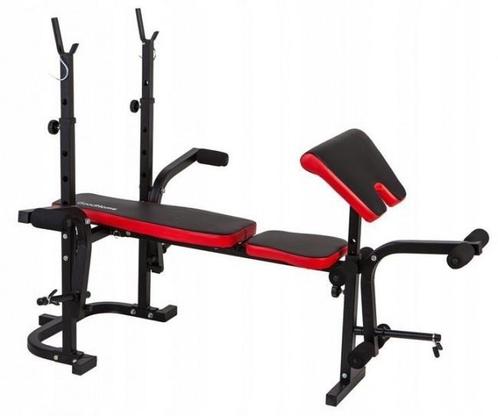 Halterbank voor Thuis - Comfortabel & Veilig - 3 Standen..., Sport en Fitness, Fitnessmaterialen, Nieuw, Ophalen of Verzenden