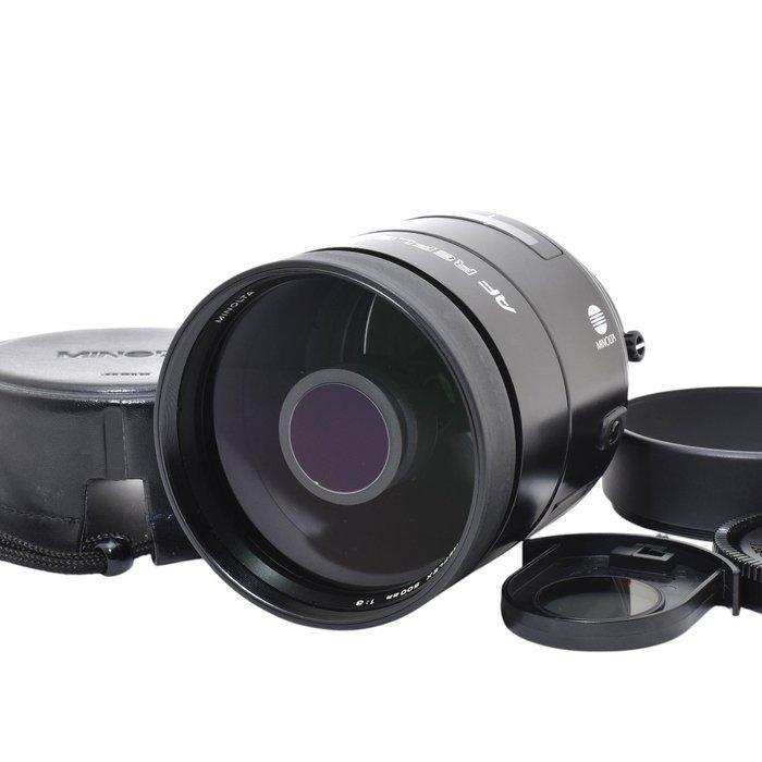 Minolta AF Reflex 8/500mm Spiegellens, Audio, Tv en Foto, Fotocamera's Analoog