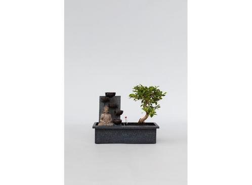 Bonsai met waterval Buddha, Huis en Inrichting, Kamerplanten, Verzenden