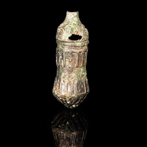 Oud-Romeins Bronzen Deksel Pyxis (Zonder Minimumprijs), Antiek en Kunst, Antiek | Overige Antiek