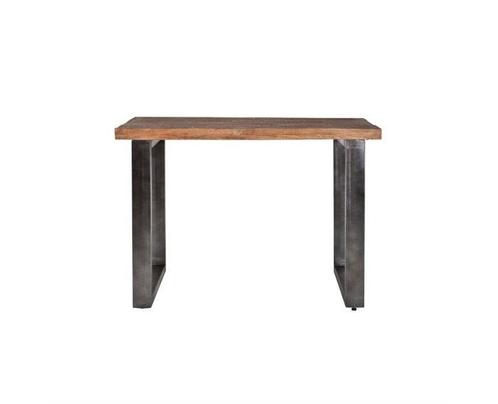 Countertafel Mango 90 cm | Met zwart metalen poot | Eleonora, Huis en Inrichting, Tafels | Eettafels, Nieuw, Ophalen of Verzenden