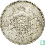 België 20 francs 1933 (FRA - positie B) (munten), Verzenden, Losse munt, Goud