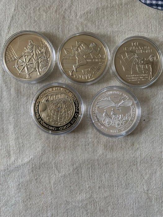 Duitsland. Silver Medal 5 Medaglie in Argento Commemorativi, Postzegels en Munten, Munten | Europa | Niet-Euromunten