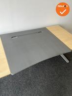 LINAK elektrisch zit-sta bureau - 180x80cm - Antraciet onder, Werkplek, Ophalen of Verzenden, Gebruikt, Bureau