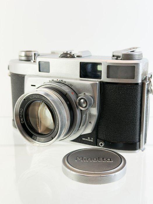 Minolta Super A + Super Rokkor 2/50mm Meetzoeker camera, Audio, Tv en Foto, Fotocamera's Analoog