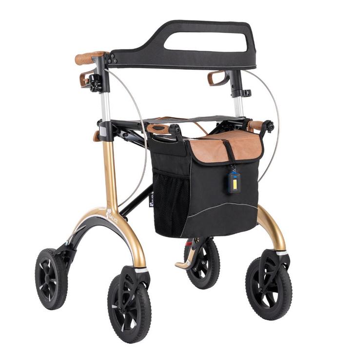 Saljol Carbon Rollator CR62 - Pure Gold M, Diversen, Rollators, Nieuw, Ophalen of Verzenden