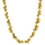 Gouden collier fantasie 48.5 cm 14 krt, Ophalen of Verzenden, Nieuw