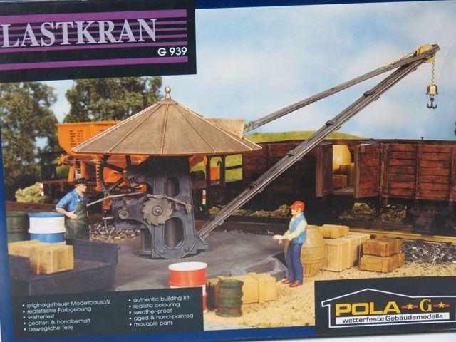 POLA 330939 Lastkran (Baan technische gebouwen, Gebouwen), Hobby en Vrije tijd, Modelbouw | Figuren en Diorama's, Nieuw, Ophalen of Verzenden