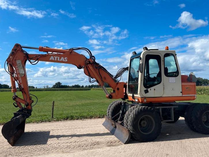 Veiling: Wiellader Atlas 1104 Diesel 1995, Zakelijke goederen, Machines en Bouw | Kranen en Graafmachines, Wiellader of Shovel