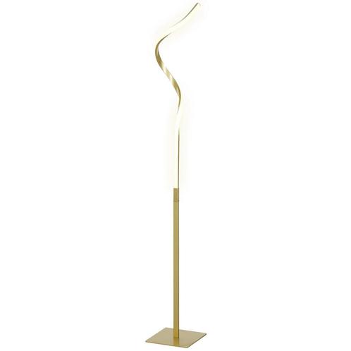 TRUUSK Dimbare Staande LED Lamp - Met Voetschakelaar - 3 Lic, Huis en Inrichting, Lampen | Vloerlampen, Nieuw, Verzenden