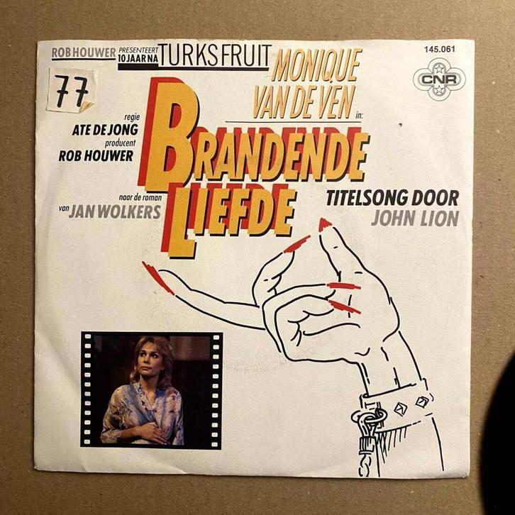 John Lion – Brandende Liefde / Zarina Rahima (1-7-Vinyl-Sin, Cd's en Dvd's, Vinyl Singles, Ophalen of Verzenden