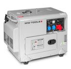 13000 W Diesel aggregaat – fluisterstille generator., Nieuw, 10 tot 30 kVA, Elektrisch startend, Dieselolie