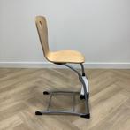 schoolstoel / leerlingstoel met voetenplank, VS Level76-LuPo, Huis en Inrichting, Ophalen of Verzenden, Gebruikt, Hout, Eén
