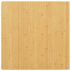 vidaXL Tafelblad 70x70x1,5 cm bamboe, Huis en Inrichting, Tafels | Eettafels, Verzenden, Nieuw