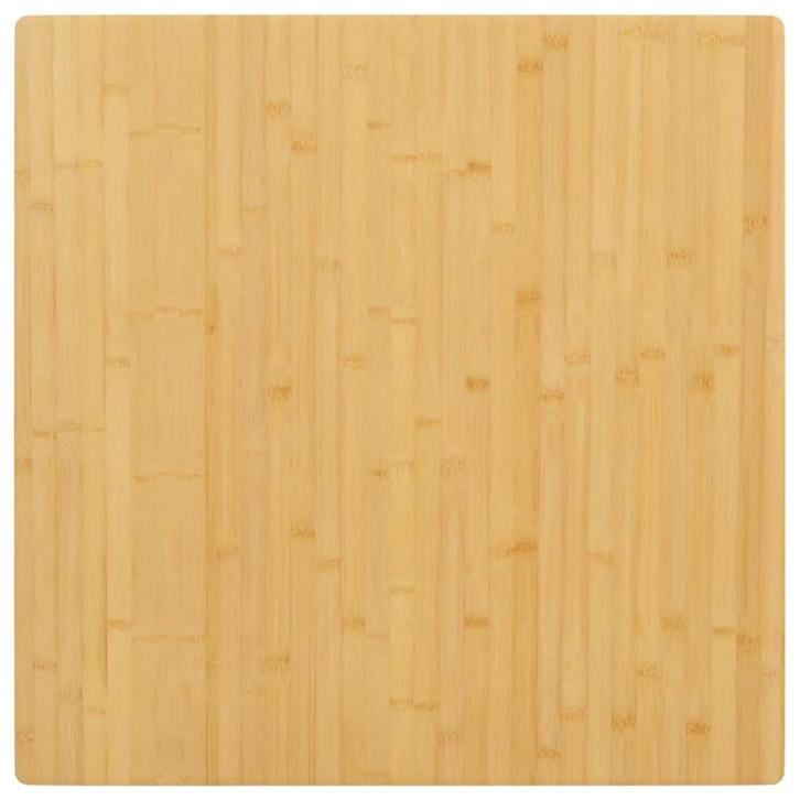 vidaXL Tafelblad 70x70x1,5 cm bamboe, Huis en Inrichting, Tafels | Eettafels, Nieuw, Verzenden
