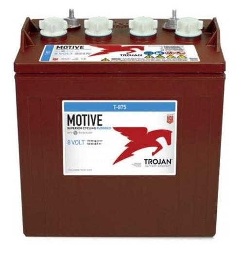 Trojan T-875 Deep-Cycle accu 8 volt 170 ah, Zakelijke goederen, Machines en Bouw | Heftrucks en Intern transport, Ophalen of Verzenden