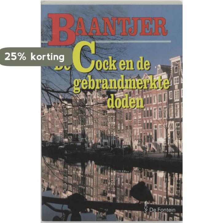 De Cock en de gebrandmerkte doden / Baantjer / 61, Boeken, Detectives, Gelezen, Verzenden