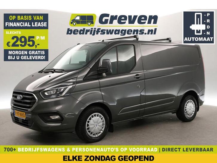 Ford Transit Custom 280 2.0 TDCI 170PK L1H1 Automaat Airco, Auto's, Bestelauto's, Te koop, Automaat, Financial lease, Diesel, Zilver of Grijs
