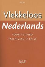 9789077018224 Vlekkeloos Nederlands voor het mbo Taalnive..., Dick Pak, Zo goed als nieuw, Verzenden