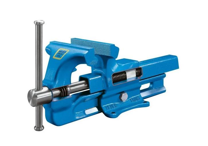 Heuer bankschroef 120mm, Doe-het-zelf en Verbouw, Gereedschap | Handgereedschap, Ophalen of Verzenden