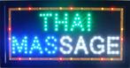 Thaise Massage LED bord lamp verlichting lichtbak reclamebor, Verzenden, Nieuw