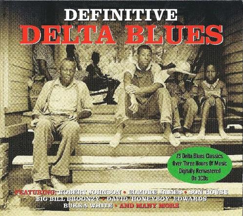 cd digi - Various - Definitive Delta Blues, Cd's en Dvd's, Cd's | Verzamelalbums, Zo goed als nieuw, Verzenden