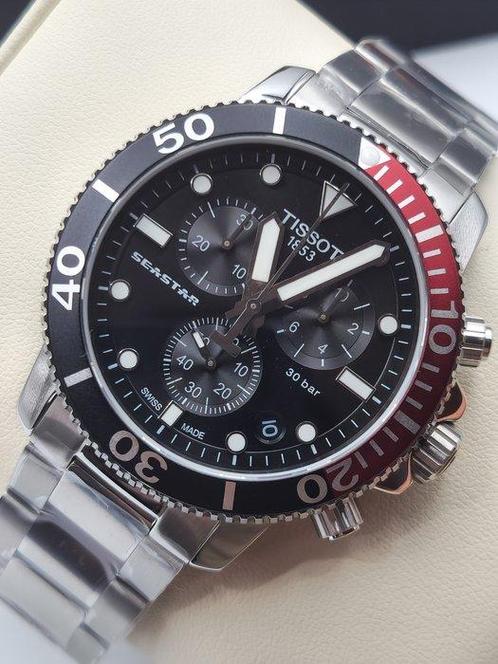 Tissot - Seastar 1000 Chronograph - Zonder Minimumprijs -, Sieraden, Tassen en Uiterlijk, Horloges | Heren