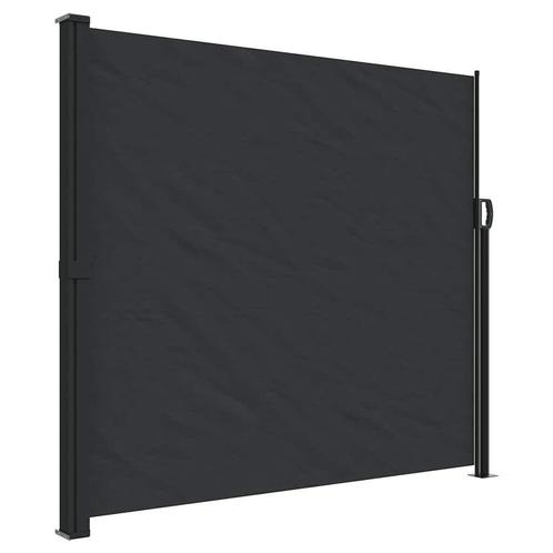 Uittrekbaar Windscherm Zwart - 5 meter! Tweedekansje - OP=OP, Caravans en Kamperen, Windschermen, Uittrekbaar, Nieuw, Ophalen of Verzenden