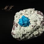 Prachtig exemplaar van Cavansite Exemplaar - Hoogte: 40 mm -, Verzamelen, Mineralen en Fossielen