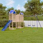 vidaXL Speelhuis massief grenenhout, Kinderen en Baby's, Speelgoed | Buiten | Speeltoestellen, Verzenden, Nieuw
