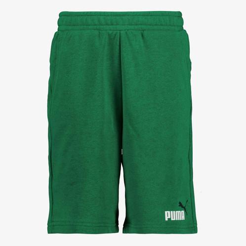 Puma kinder sweatshort donkergroen maat 128/134, Sport en Fitness, Loopsport en Atletiek, Nieuw, Verzenden