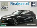 Mercedes-Benz A-Klasse 180 AMG Night Pakket AUT Pano €421pm, Auto's, Automaat, Zwart, Mercedes-Benz, Nieuw