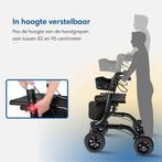 2dekans | SafeLife Rollator – Verstelbaar, Opvouwbaar & Met, Ophalen of Verzenden, Zo goed als nieuw