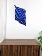 José Soler Art - Steel Silk. Dark Blue (Wall Sculpture), Antiek en Kunst