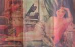 Wuxi Silk Company  - de vrouw in een nertsenmantel, Verzenden, Nieuw, Overige onderwerpen, Met lijst