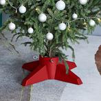 vidaXL Kerstboomstandaard 55,5x55,5x15 cm rood, Diversen, Kerst, Nieuw, Verzenden