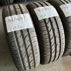 4 x Continental PremiumContact 2 185-55-15 Zomerbanden 7,5mm, Auto-onderdelen, Banden en Velgen, Gebruikt, 15 inch, Band(en), Personenwagen